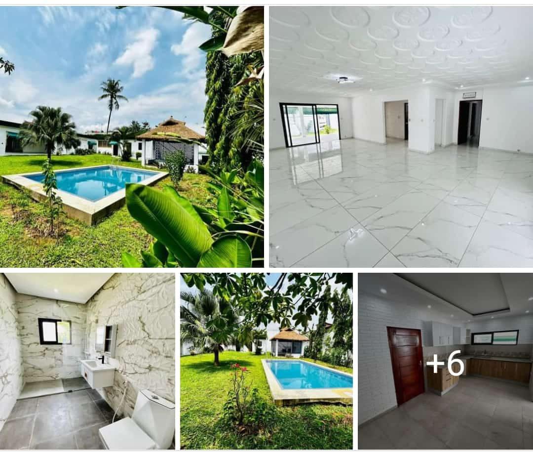 Location d'une Maison / Villa : Abidjan-Cocody-2 Plateaux (CITE LAURIER)