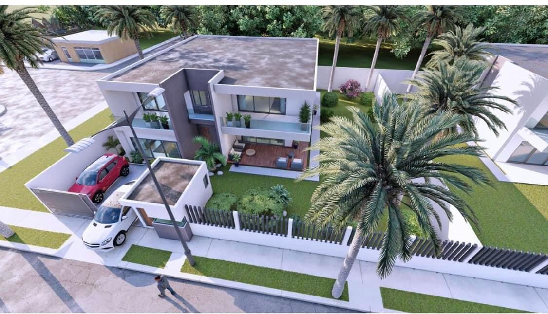 Vente d'une Maison / Villa de 8 pièce(s) à 380.000.000 FCFA : Abidjan-Port-Bouet (Port Bouet )